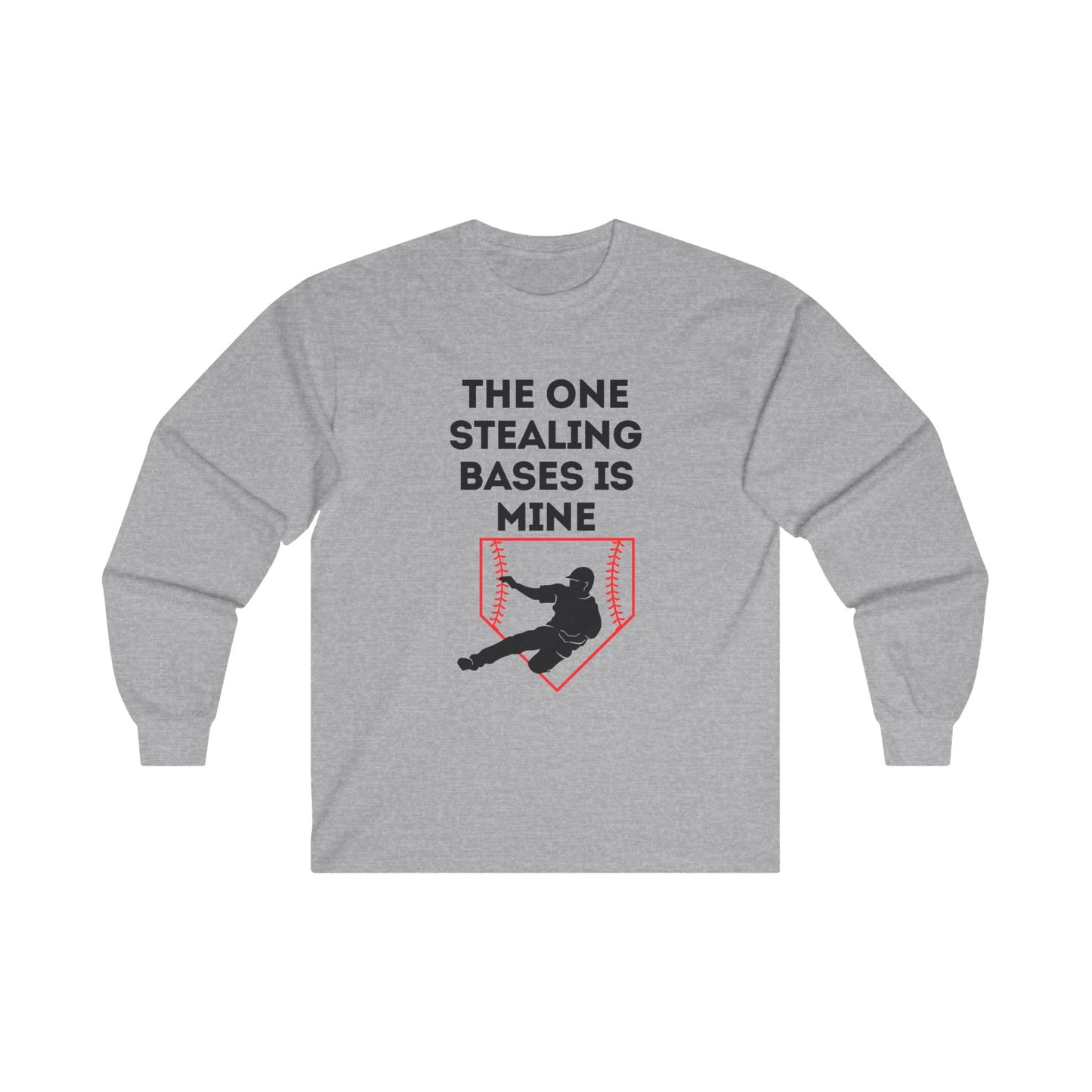 Baseball Tee - The One Stealing Bases is Mine Design