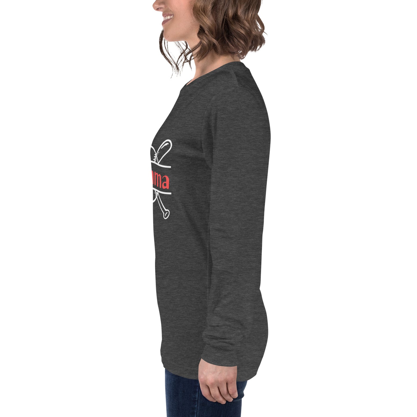 'Momma' Unisex Long Sleeve Baseball Tee