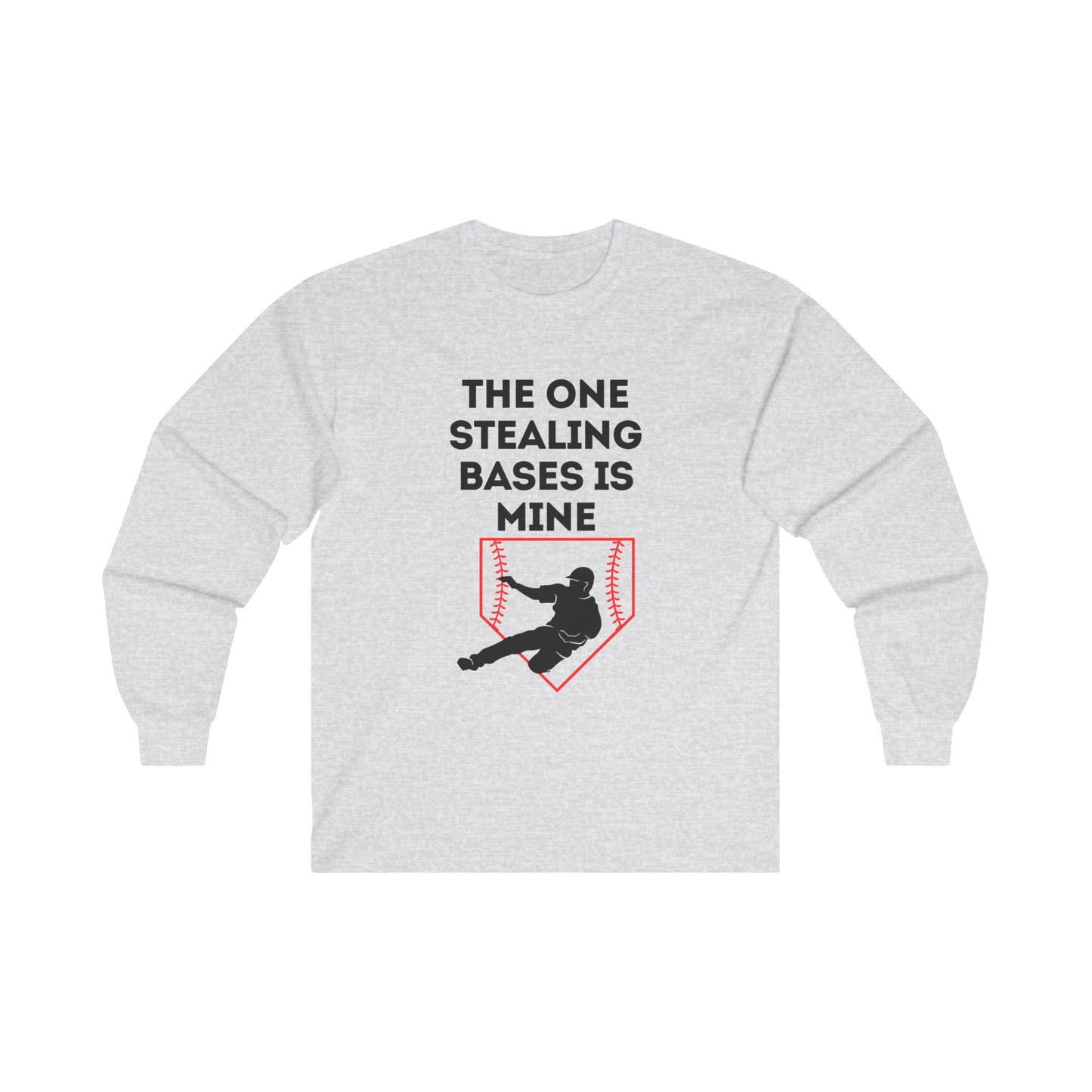 Baseball Tee - The One Stealing Bases is Mine Design