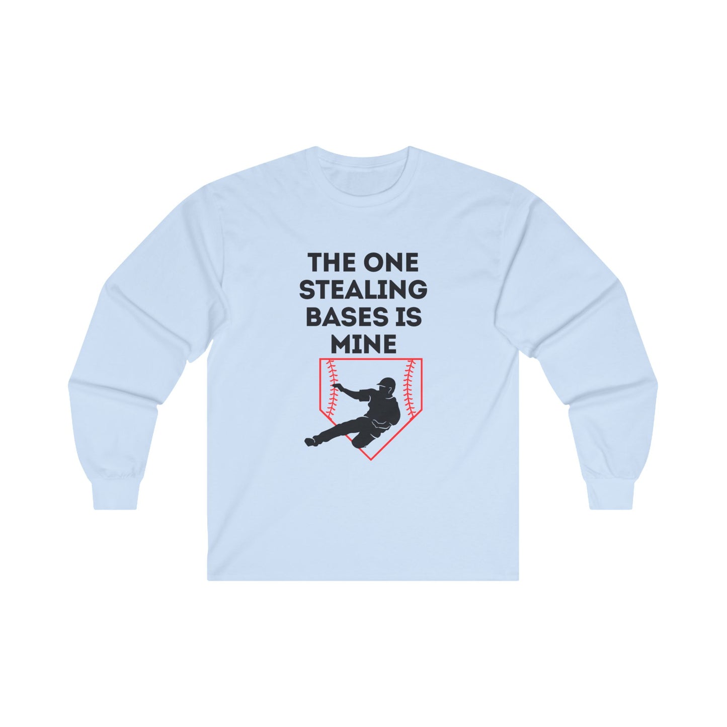 Baseball Tee - The One Stealing Bases is Mine Design