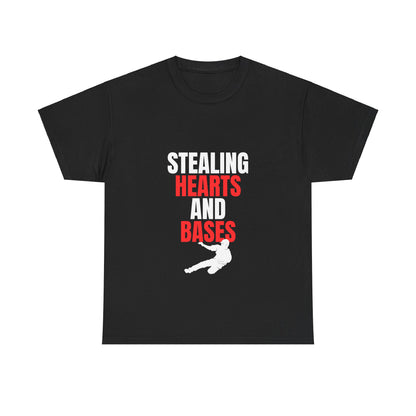 Stealing Hearts & Stealing Bases Biggest Fan Unisex Heavy Cotton Tee