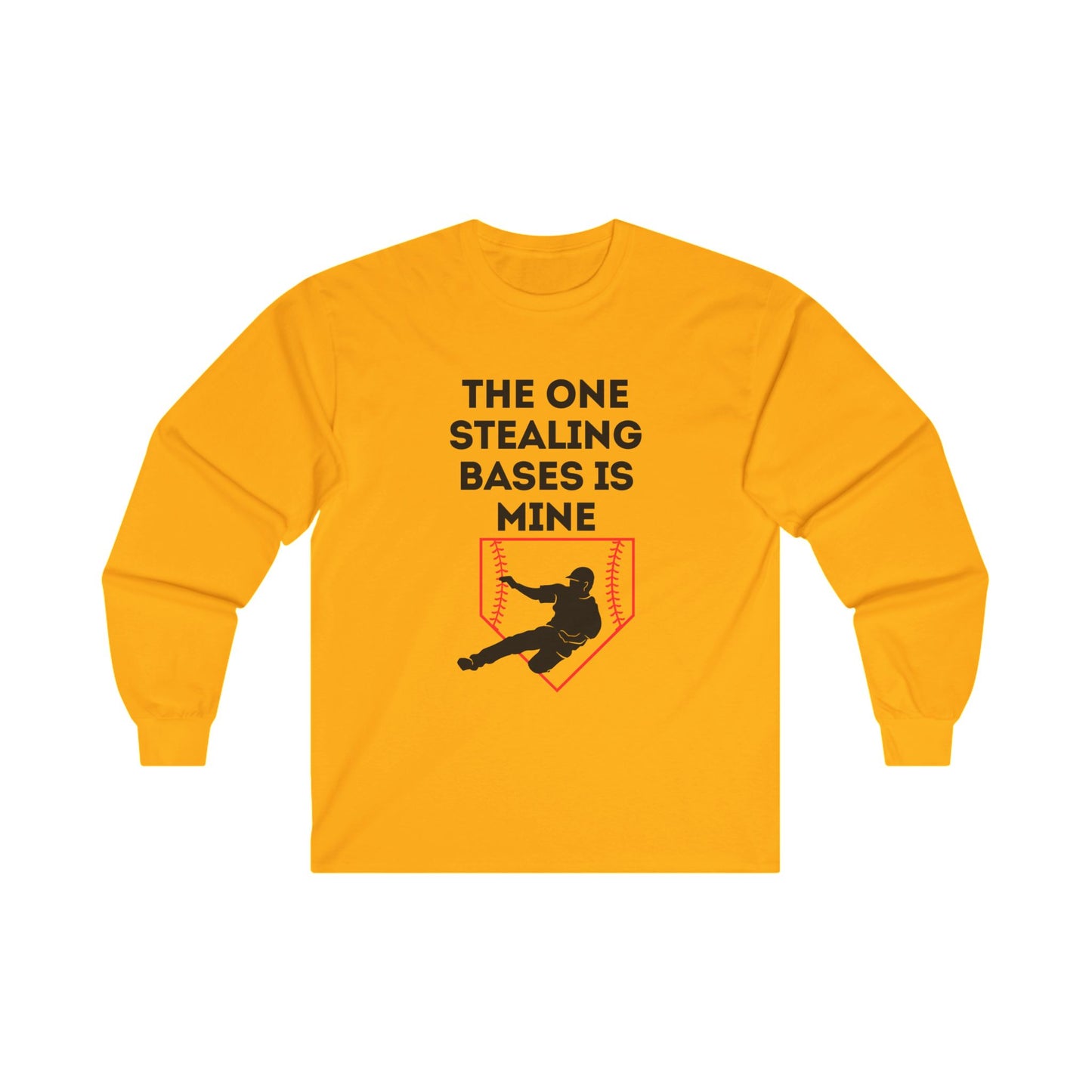 Baseball Tee - The One Stealing Bases is Mine Design