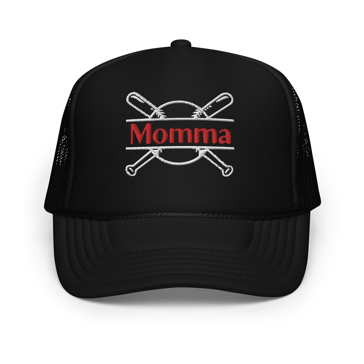 Baseball Momma Foam Trucker Hat