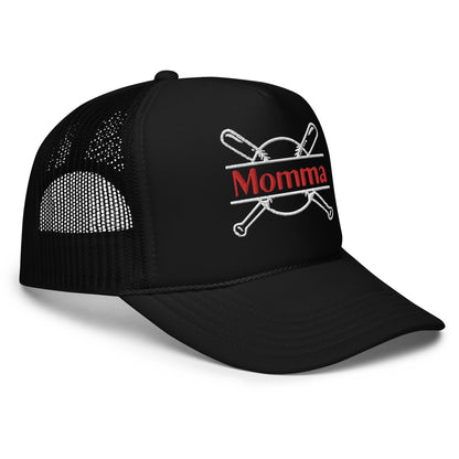 Baseball Momma Foam Trucker Hat