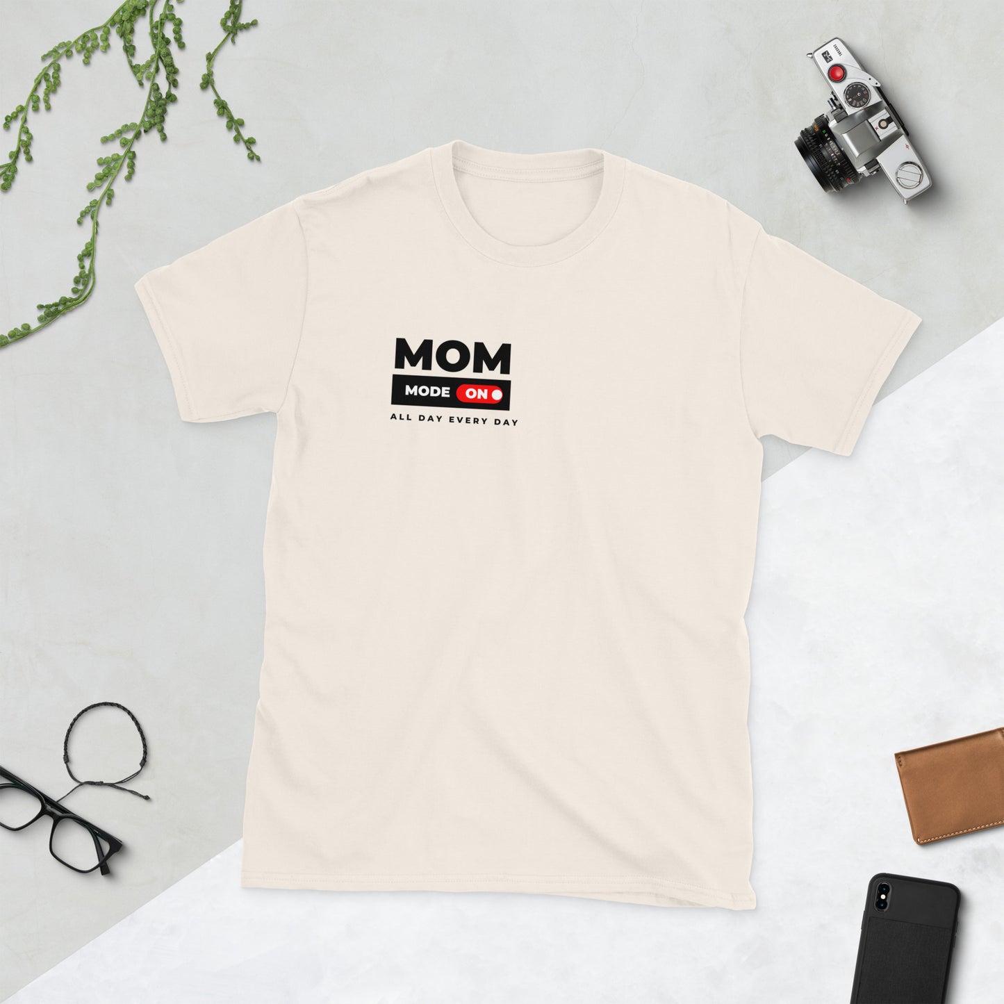 Mom Mode Short-Sleeve Unisex T-Shirt