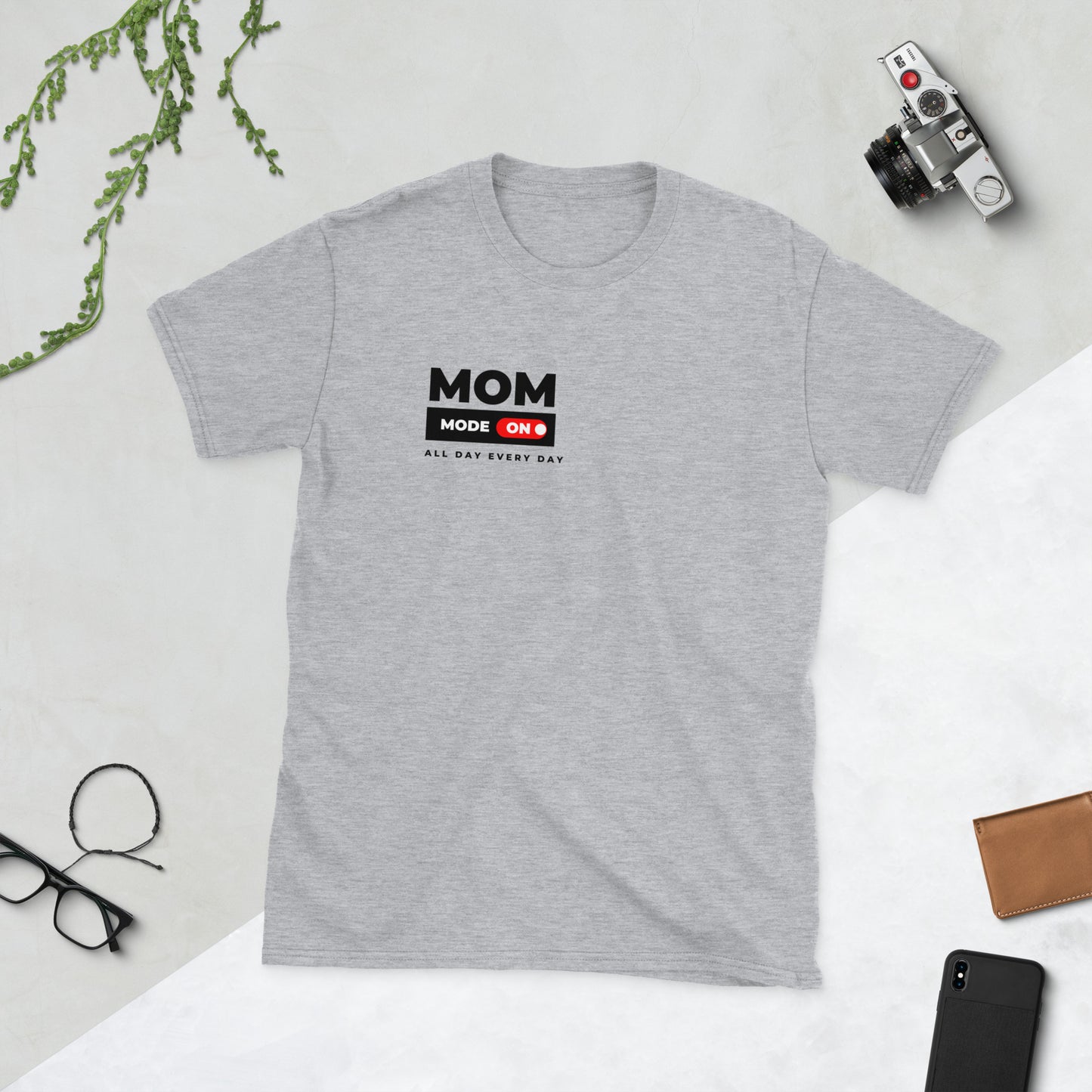 Mom Mode Short-Sleeve Unisex T-Shirt