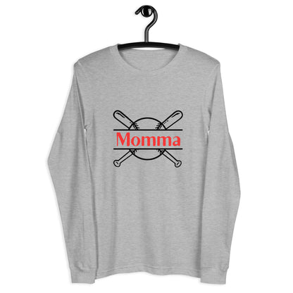 "Momma" Unisex Long Sleeve Tee