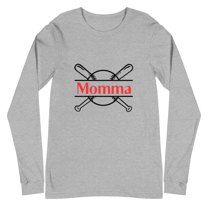 "Momma" Unisex Long Sleeve Tee