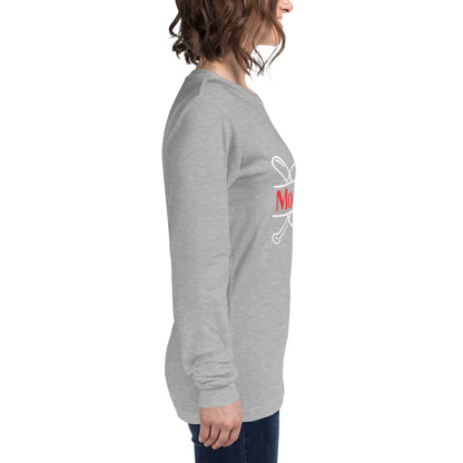 'Momma' Unisex Long Sleeve Baseball Tee