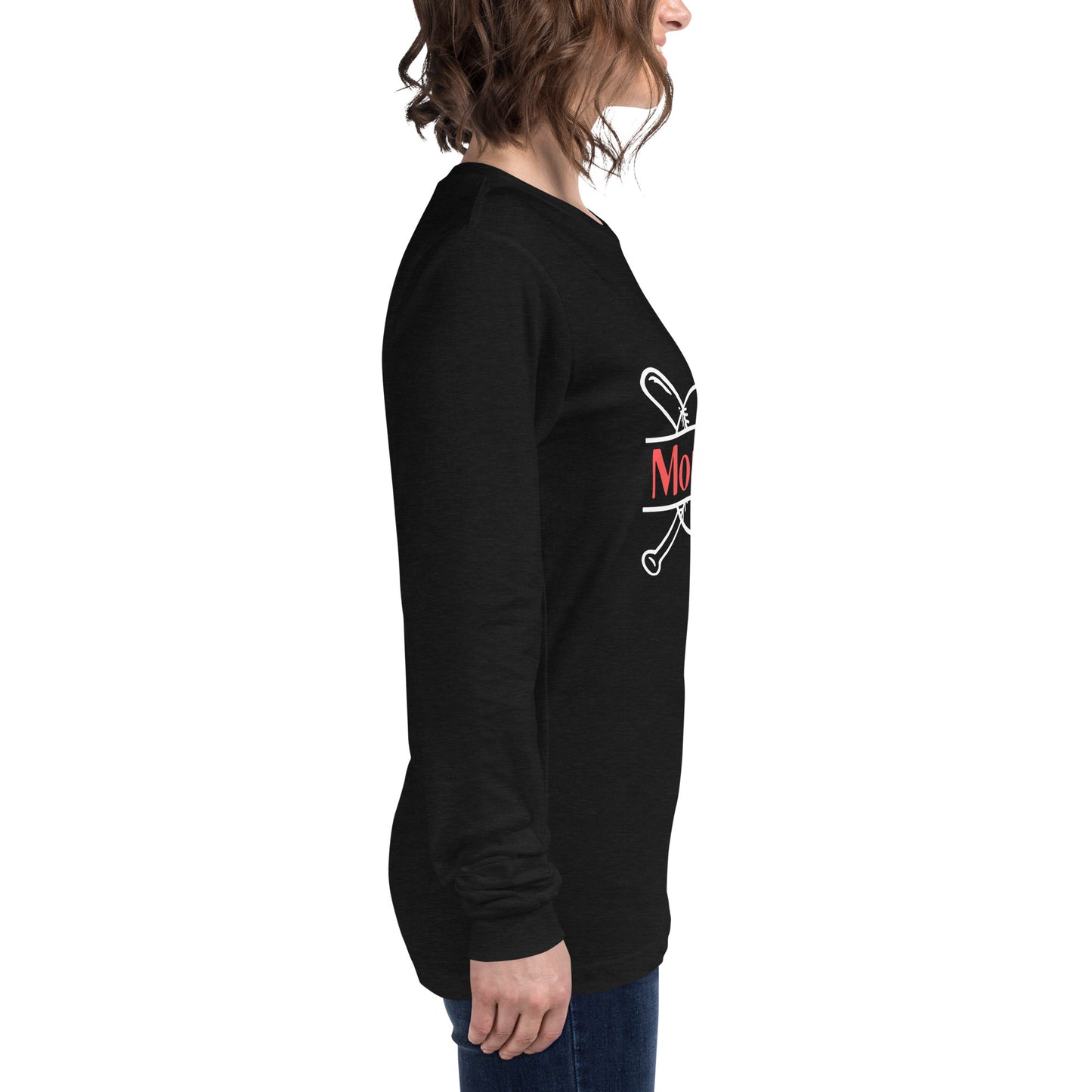 'Momma' Unisex Long Sleeve Baseball Tee