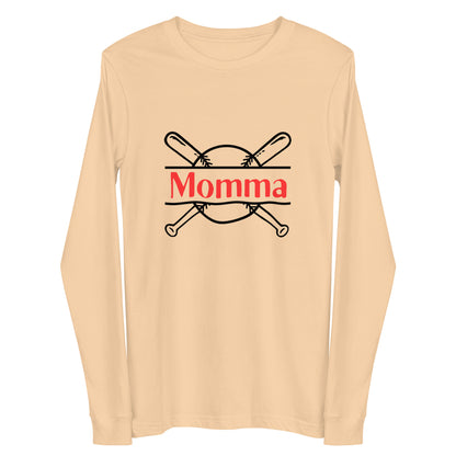 "Momma" Unisex Long Sleeve Tee