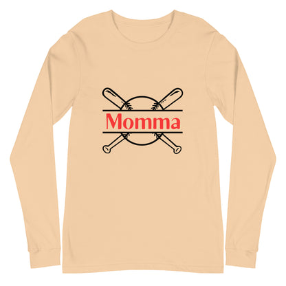 "Momma" Unisex Long Sleeve Tee